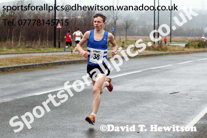Mens relay, Elswick Harriers Relays, Newburn, Newcastle. Photo: David T. Hewitson/Sports for All Pics